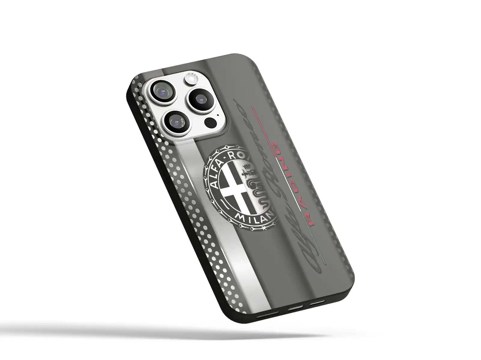 Alfa Romeo Cover Smartphone Solida per Utilizzo Pro